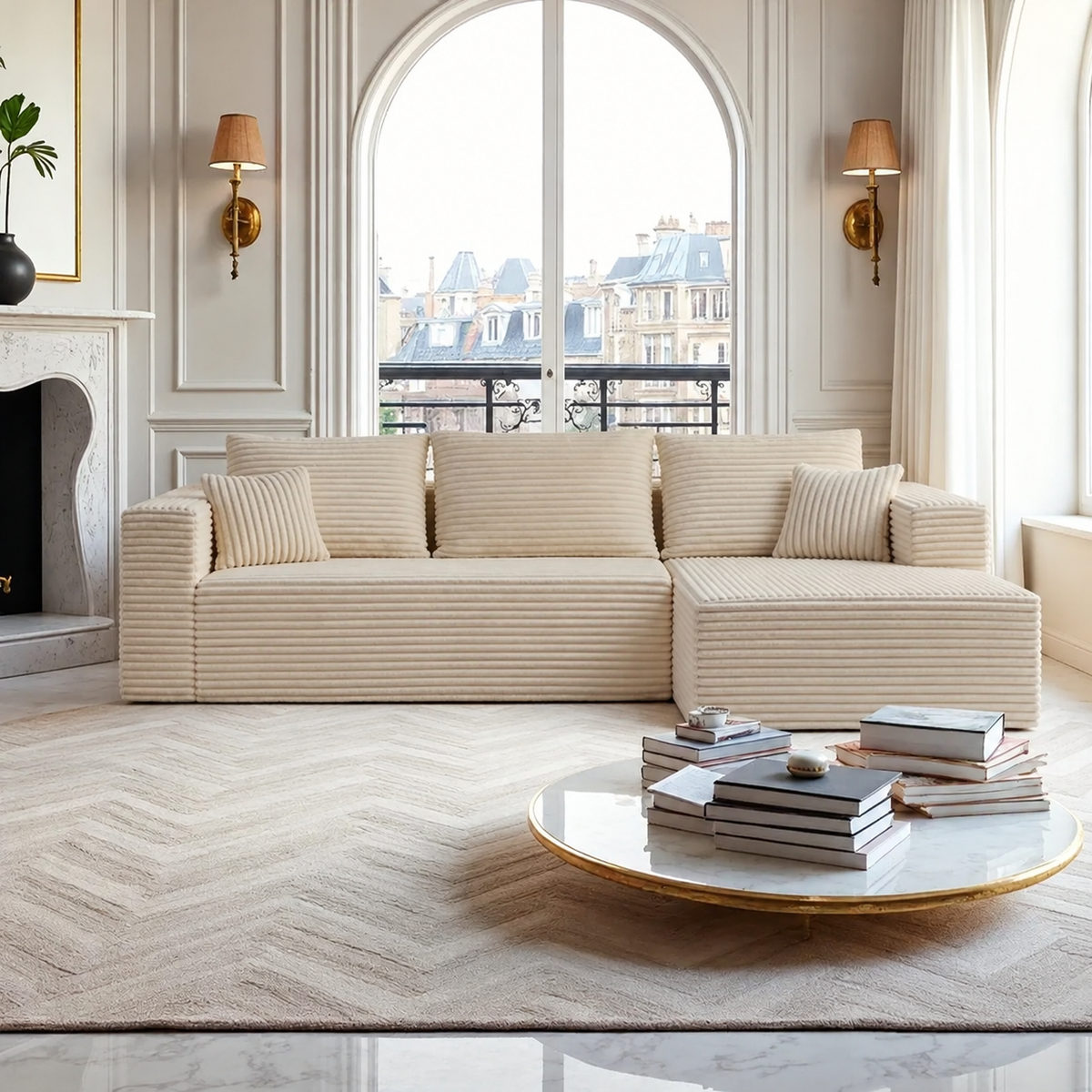 Elara L-Shaped Sofa