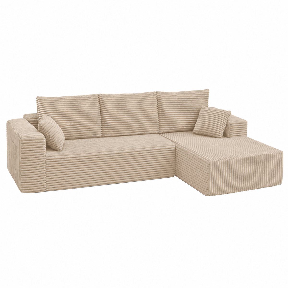 Luma L-Shaped Boneless Couch